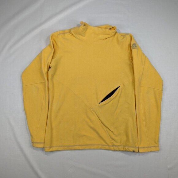 VTG Nike ACG Thermal Mock Neck Base Layer Fleece Pullover Sweater Womens M 8-10 - Picture 1 of 11